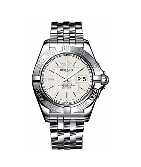 iShopping - Breitling Galactic Men's Watch Silver (A49350L2/G699-366A)