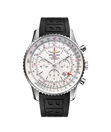 iShopping - Breitling Navitimer GMT Men's Watch Black (AB044121/G783-155S)