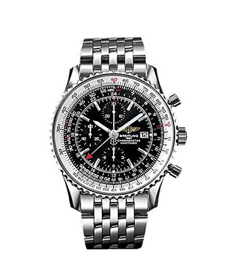 iShopping - Breitling Navitimer World Men's Watch Silver (A2432212/B726-443A)