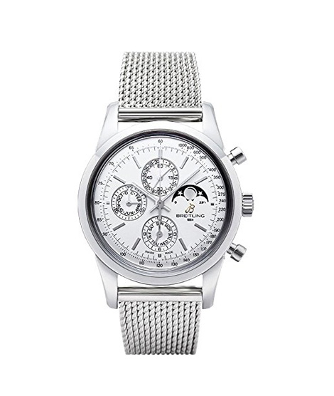 iShopping - Breitling Transocean Chronograph 1461 Men's Watch Silver (A1931012/G750-154A)