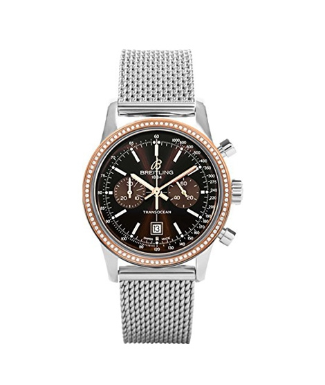 iShopping - Breitling Transocean Chronograph 38 Men's Watch Silver (U4131053/Q600-171A)