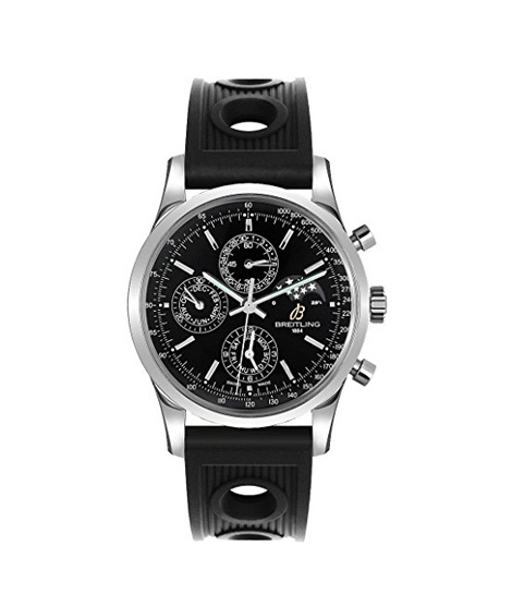 iShopping - Breitling Transocean Chronograph Men's Watch Black (A1931012/BB68-200S)