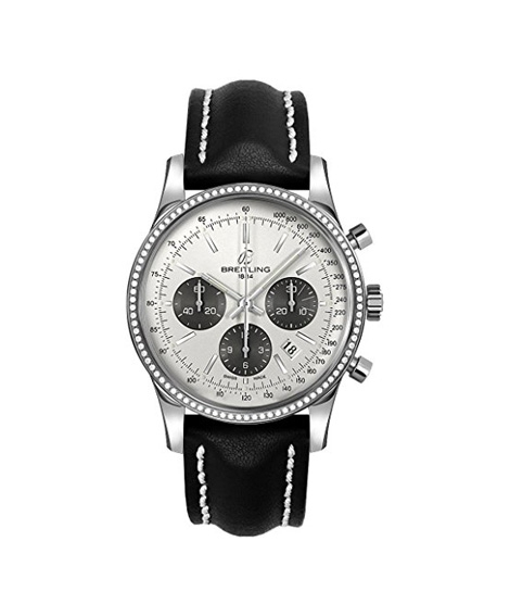 iShopping - Breitling Transocean Chronograph Men's Watch Black (AB015253/G724-435X)