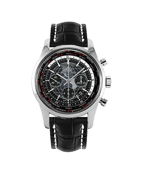 iShopping - Breitling Transocean Chronograph Unitime Men's Watch Black (AB0510U4/BE84-760P)