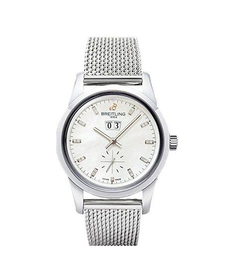 iShopping - Breitling Transocean Men's Watch Silver (A1631012/A765-171A)