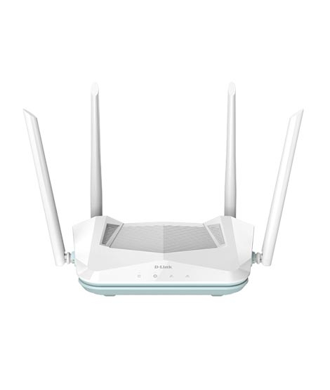 iShopping - D-Link AX1500 Dual Band Wifi 6 Smart Router White (R15)