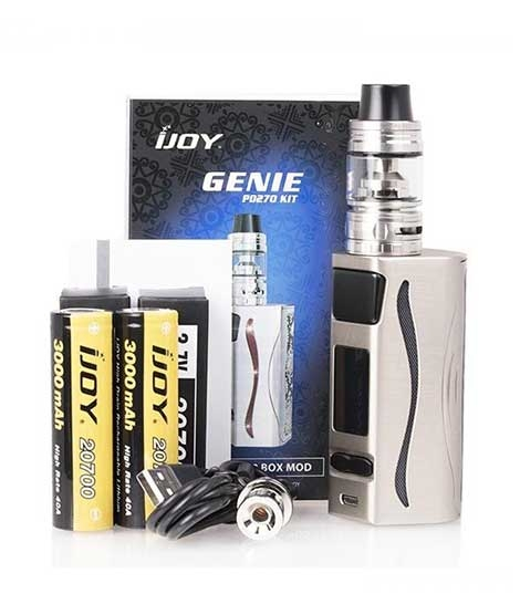 iShopping - Ijoy Genie 234w Vape Kit Silver