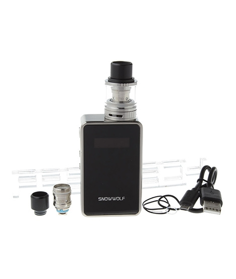 iShopping - Laisimo Snowwolf Mini Plus 80w Starter Kit Vape Black