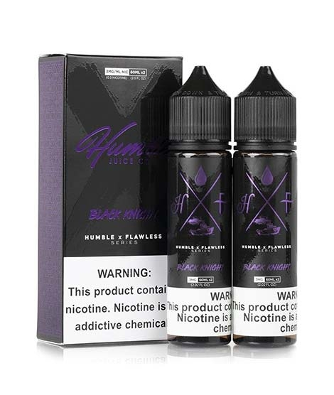 iShopping - Humble X Flamless 3mg Nicotine Black Knighty Vape Flavor 60ml