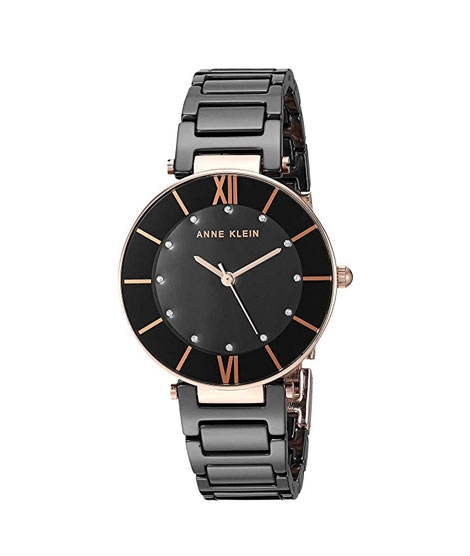 iShopping - Anne Klein Swarovski Crystal Watch For Women Mauve (AK/3266MVRG)