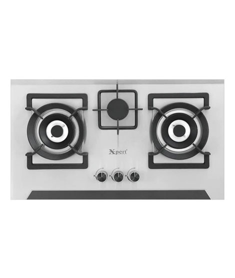 iShopping - Xpert 3 Burners Steel Gas Hob (XST-3-909)