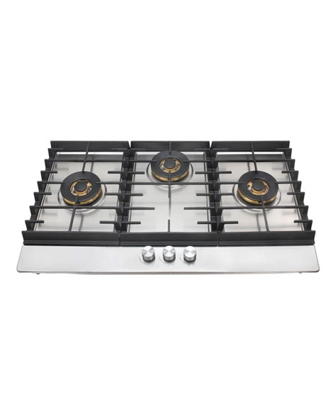 iShopping - Xpert 3 Burners Steel Gas Hob (XST-3-N-BIG)
