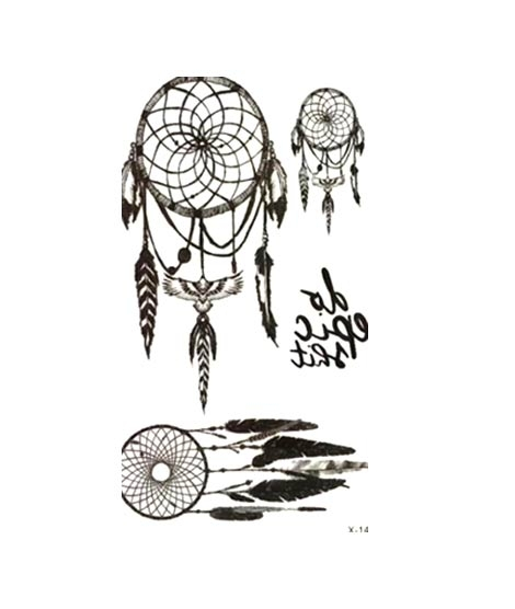 iShopping - G-Mart Dreamcatcher Feather Henna Tattoo Sticker