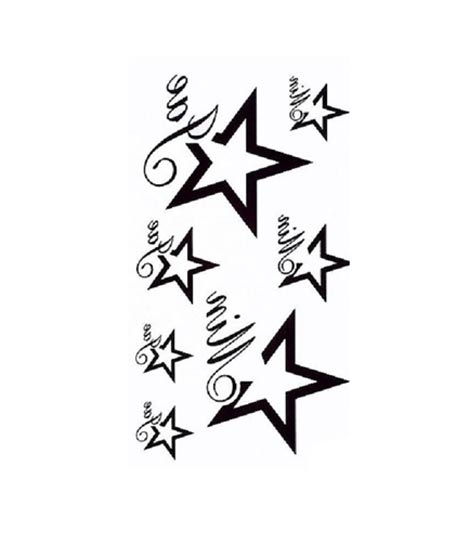 iShopping - G-Mart Star Design Temporary Tattoo Sticker