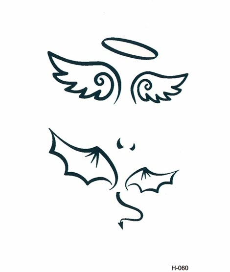 iShopping - G-Mart Angel Wing Temporary Tattoo Sticker
