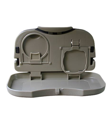iShopping - G-Mart Foldable Car Back Seat Table Stand Gray