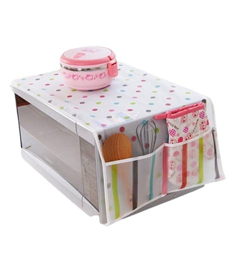 iShopping - G-Mart Waterproof Double Pocket Microwave Dust Cover Storage Bag