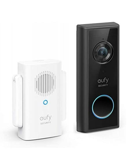 iShopping - Anker Eufy Security 1080p-Grade Battery Video Doorbell (E8222313)