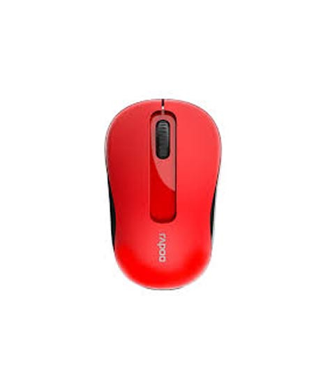 iShopping - Rapoo Wireless Optical Mouse (M10 Plus)-Red