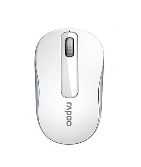 iShopping - Rapoo Wireless Optical Mouse (M10 Plus)-White
