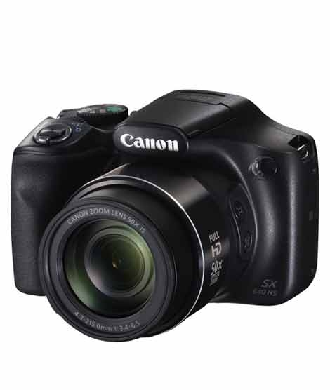 iShopping - Canon PowerShot SX540 HS Digital Camera Black
