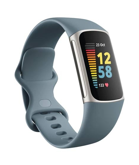 iShopping - Fitbit Charge 5 Fitness Wrist Band - Steel Blue