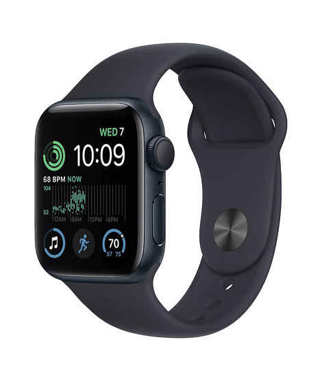 iShopping - Apple Watch SE 2nd Gen 40MM Midnight Aluminium Case with Midnight Sport Band - GPS