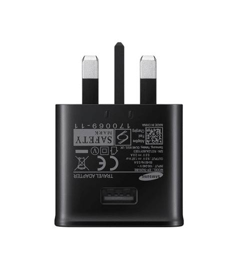 iShopping - Samsung 15W 3 Pin Super Fast Charger Black
