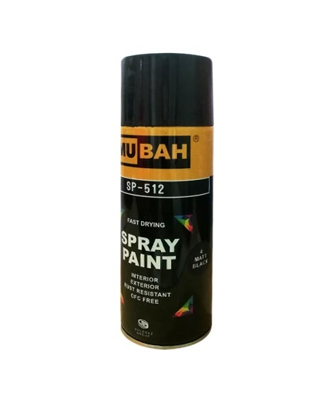 iShopping - Madina Traders Spray Paint Bottle Matt Black 400ml