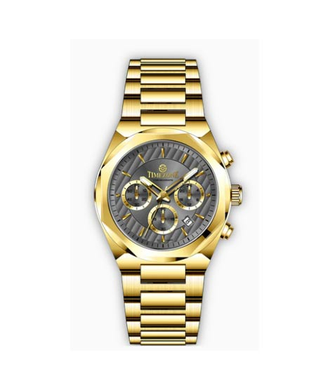 iShopping - Timezone Chronograph Reign Watch For Men (TZ-1324)-Grey