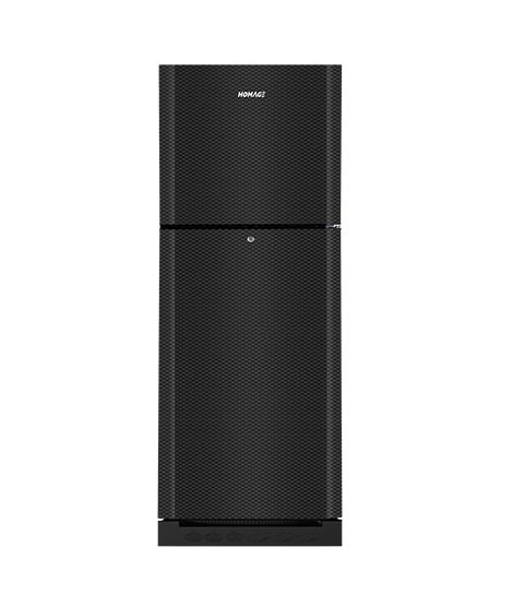 iShopping - Homage Freezer-on-Top Refrigerator 11 Cu Ft Black (HRF-47332-VC)