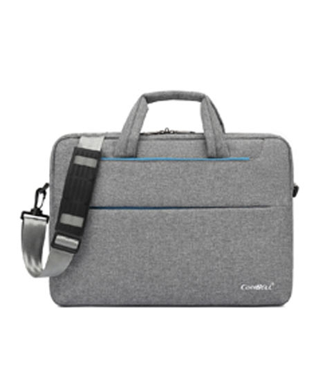 iShopping - CoolBell 15.6" Topload Laptop Shoulder Bag Grey (CB-2109)