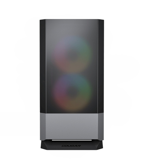 iShopping - Cougar MG140 Air RGB Mini Tower CPU Case Iron Gray