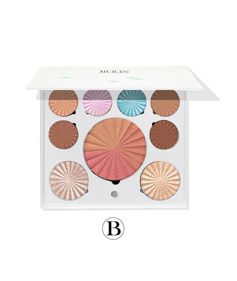 iShopping - Muicin White Blusher and Eyeshadow Plate - Neutral Elegance (02)