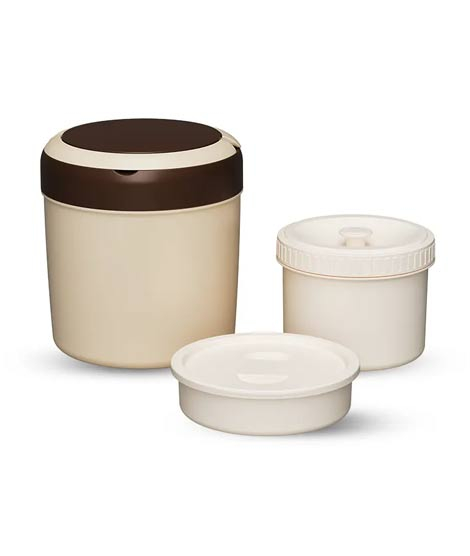 iShopping - Appollo Sizzler Lunch Carrier Large-Brown