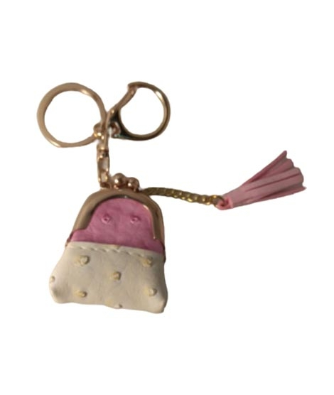 iShopping - FS Couture Coin Purse Key Chain Pink