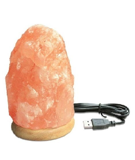 iShopping - Dealbyu RGB USB Lamp Himalayan Pink Salt Crystals Lamp