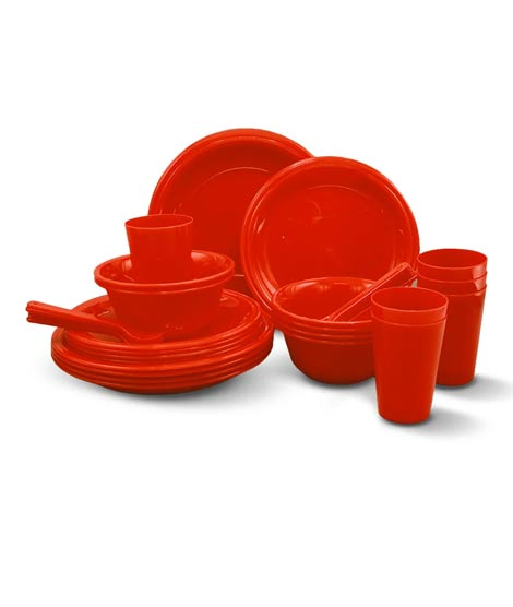 iShopping - Appolio Saga Picnic Dinner Set-Red