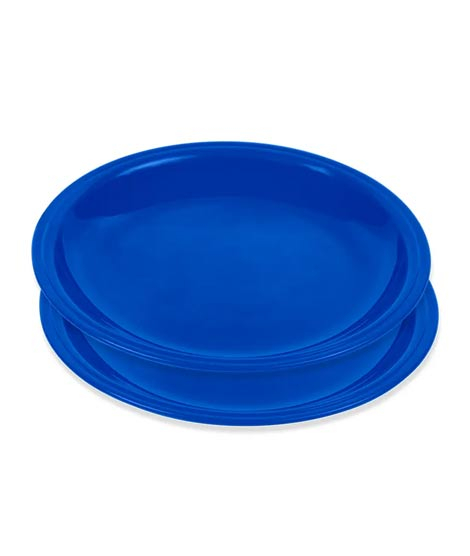 iShopping - Appollo Saga Plate Large (Pack Of 2) -Blue