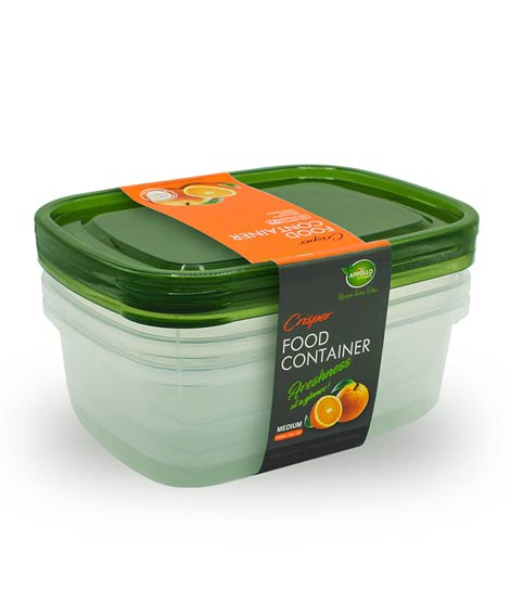 iShopping - Appollo Crisper Food Container Medium-Olive