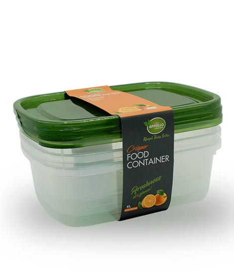 iShopping - Appollo Crisper Food Container Extra Large-Olive