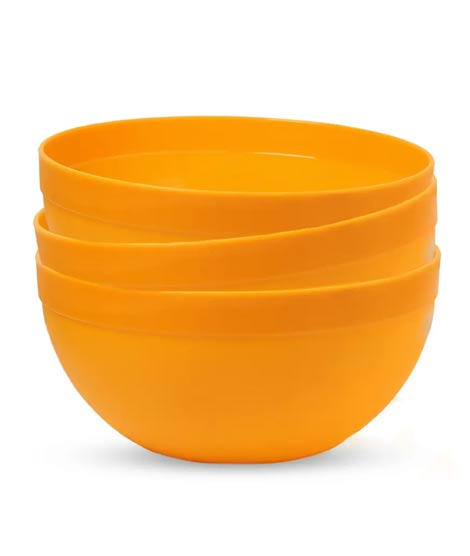 iShopping - Appollo Premio Bowl Extra Large (Pack Of 3)-Yellow