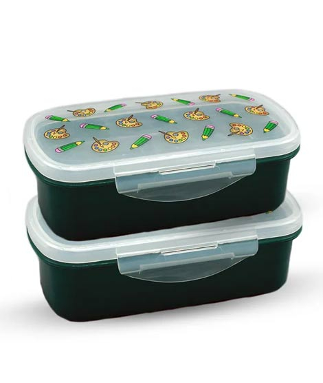 iShopping - Appollo Bento Lunch Box M-1 (Pack Of 2)