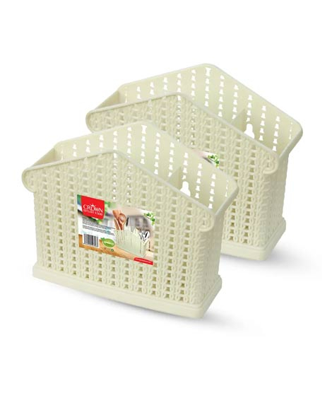 iShopping - Appollo Crown Cutlery Stand (Pack Of 2)
