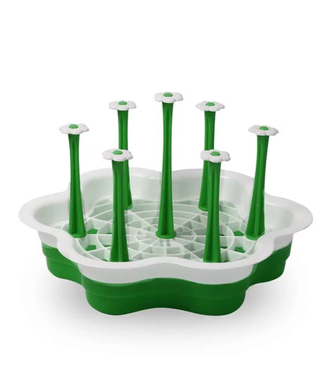 iShopping - Appollo Victoria Glass Stand-Dark Green