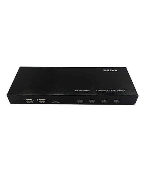 iShopping - D-Link 4-Port KVM Switch with HDMI and USB Ports (DKVM-410H)