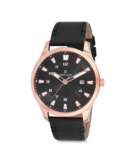 iShopping - Daniel Klein Three Hands Men's Watch Rose Gold (DK12218-2)
