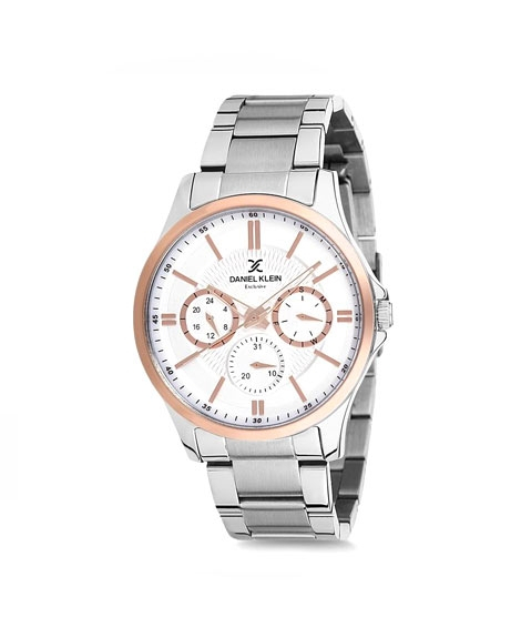 iShopping - Daniel Klein Three Hands Men's Watch Stainless Steel (DK12239-3)