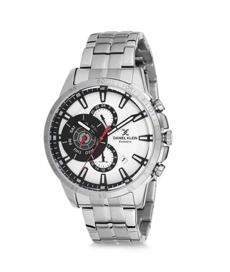 iShopping - Daniel Klein Analog Men's Watch Silver (DK12126-1)