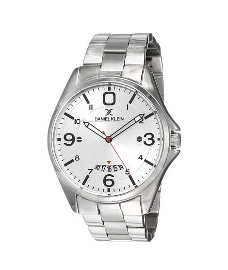 iShopping - Daniel Klein Analog Watch For Men Silver (DK12107-1)